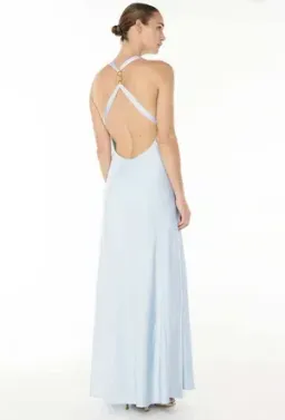 Manning Cartell - Charmed Cowl Slip Dress - Blue - Size 8 for rent on The Volte - image 5