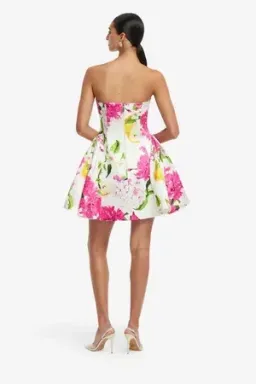 Leo Lin - Reese Bustier Mini Dress - Size 14 for rent on The Volte - image 6