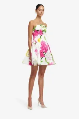 Leo Lin - Reese Bustier Mini Dress - Size 14 for rent on The Volte - image 4