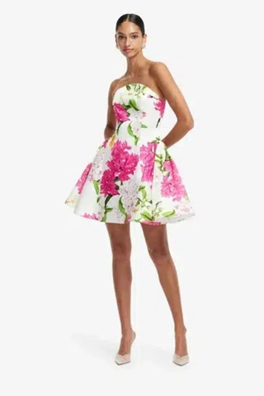 Leo Lin - Reese Bustier Mini Dress - Size 14 for rent on The Volte - main image