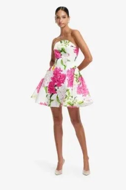 Leo Lin - Reese Bustier Mini Dress - Size 14 for rent on The Volte - image 3