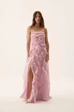 AJE - Allarie Gown - Chalk Pink - Size 10 for rent on The Volte - image 2