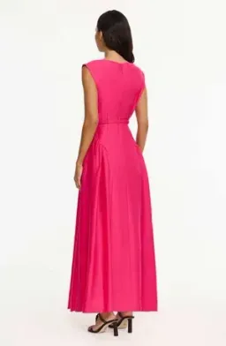 Acler - Alvie Maxi Dress - Magenta - Size 16 for rent on The Volte - image 2