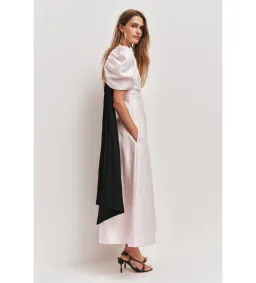 Aje Bisou Midi Dress Pastel Pink Size AU 8 for rent on The Volte - image 3
