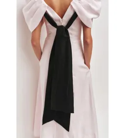 Aje Bisou Midi Dress Pastel Pink Size AU 8 for rent on The Volte - image 5