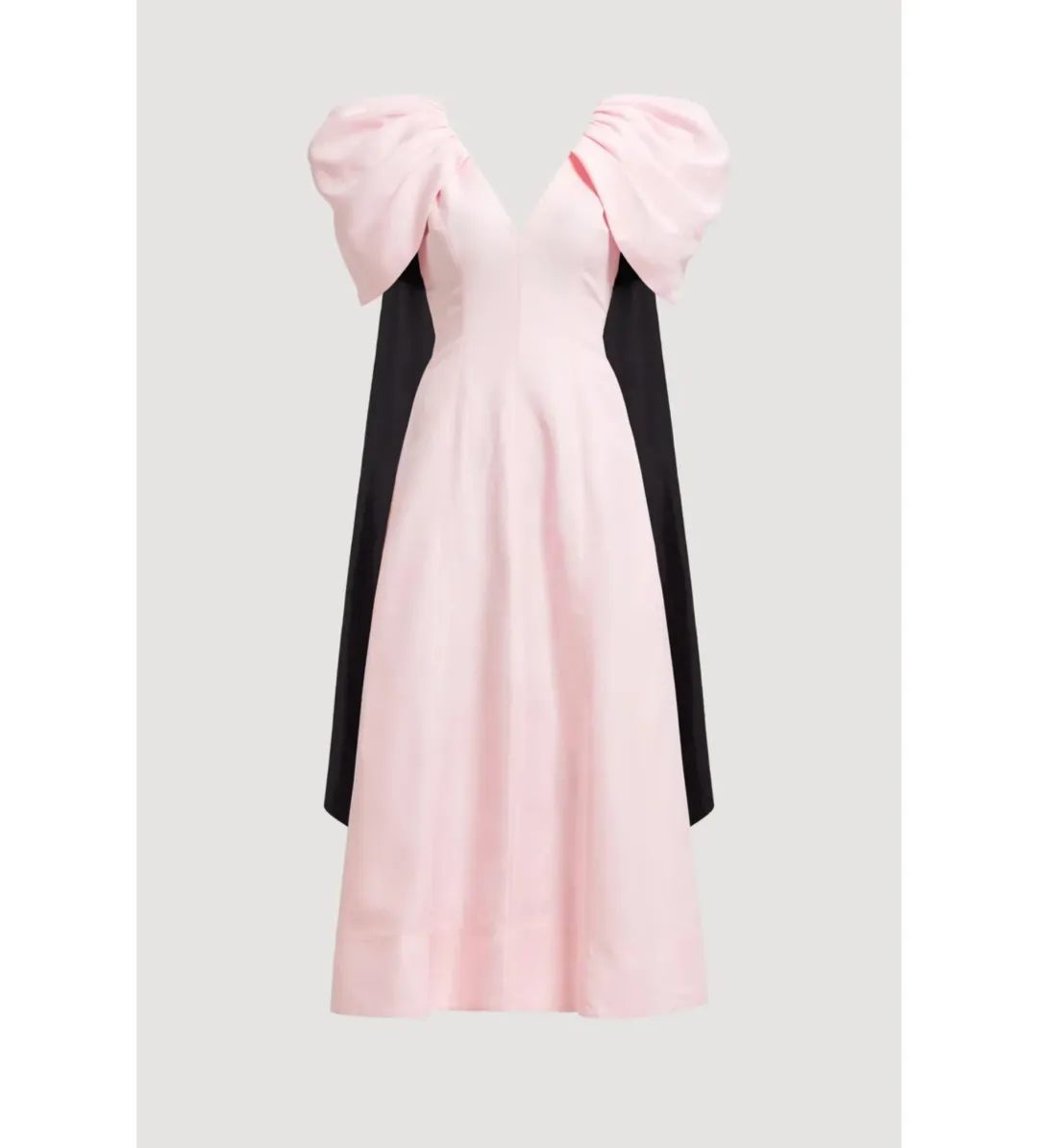 Aje Bisou Midi Dress Pastel Pink Size AU 8 for rent on The Volte - main image
