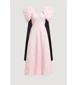 Aje Bisou Midi Dress Pastel Pink Size AU 8 for rent on The Volte - image 6