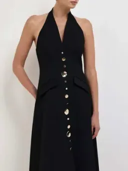 Sheike - Shai Maxi Dress - Black - Size 8 for rent on The Volte - image 2