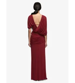 Bec and Bridge Arianna Drape Maxi Dress in Rosette Size AU14 for rent on The Volte - image 2