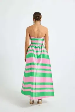 Pasduchas - Gigi Strapless Midi Dress - Size 8 for rent on The Volte - image 4