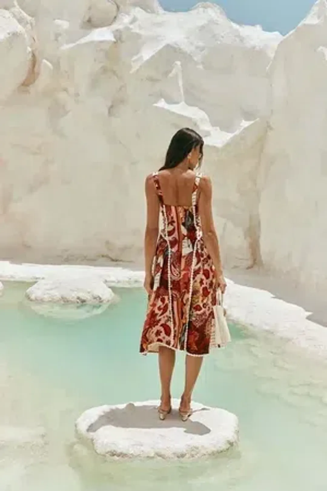 Zaco - Alessa Dress - Barocca - Size 8 for rent on The Volte - main image