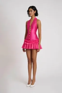 Eliya The Label - Aisha Mini Dress - Pink - Size 12 for rent on The Volte - image 4