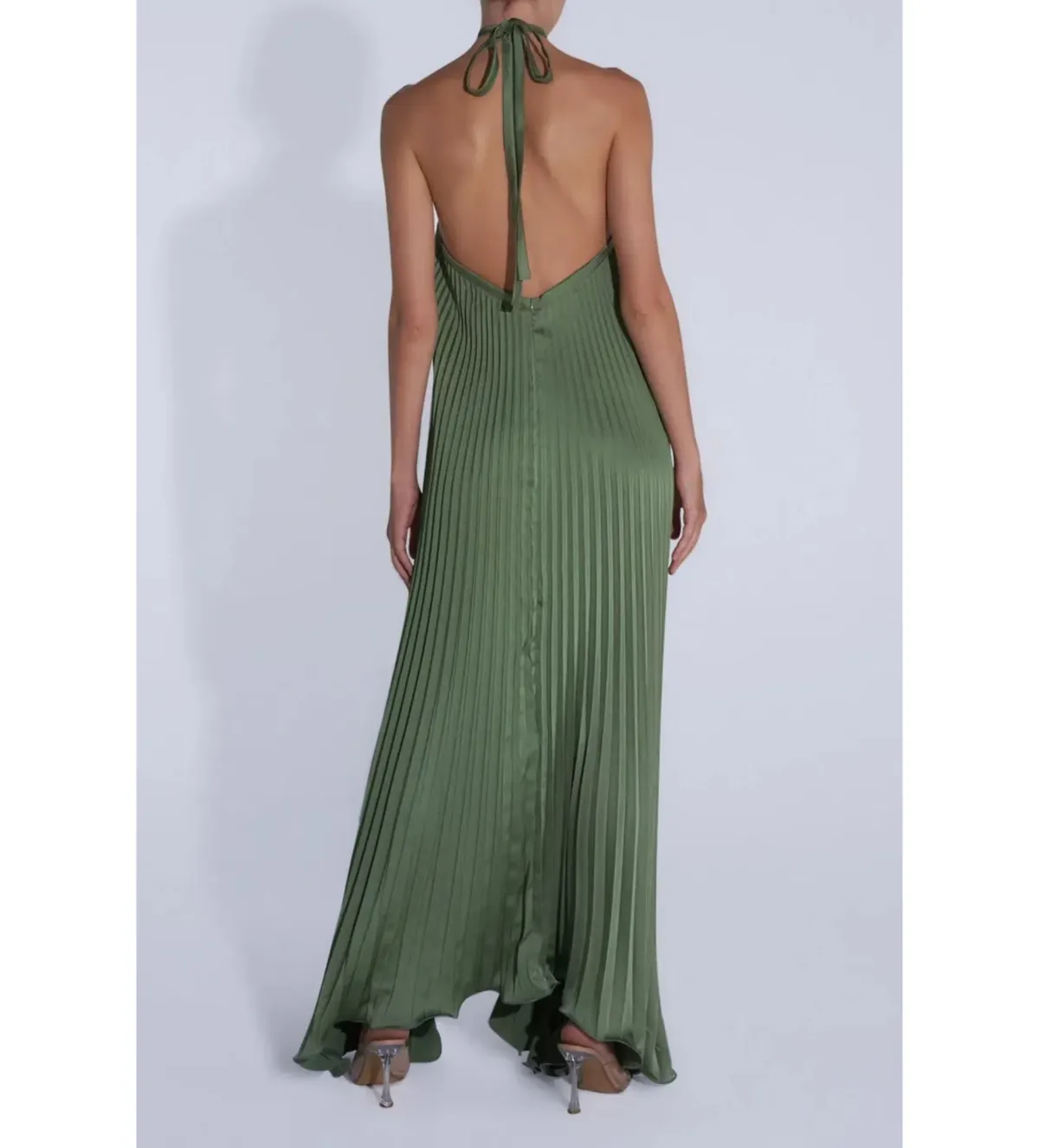 L'Idee Deese Gown in Moss Green Size AU12 - Image 2