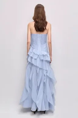 🩵 BRAND NEW Aje Canyon Gown in Cloud Blue - Size 14 Maxi Dress 🩵 for rent on The Volte - image 13