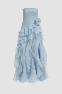 🩵 BRAND NEW Aje Canyon Gown in Cloud Blue - Size 14 Maxi Dress 🩵 for rent on The Volte - image 14