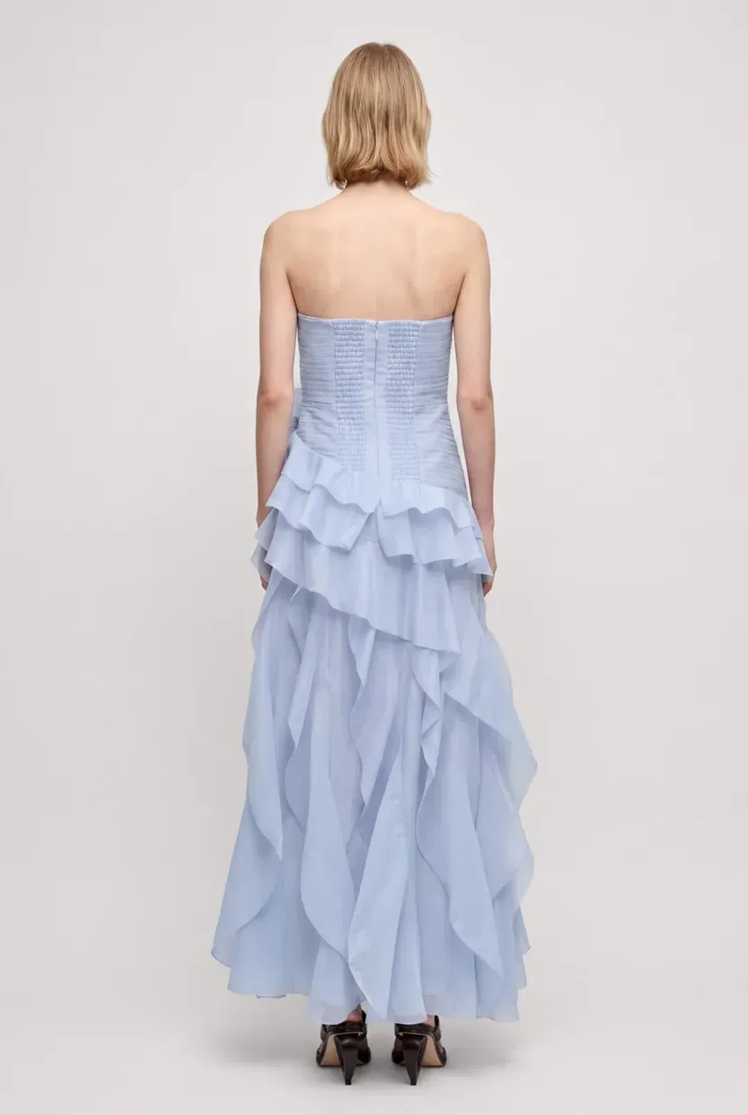 🩵 BRAND NEW Aje Canyon Gown in Cloud Blue - Size 14 Maxi Dress 🩵 for rent on The Volte - main image
