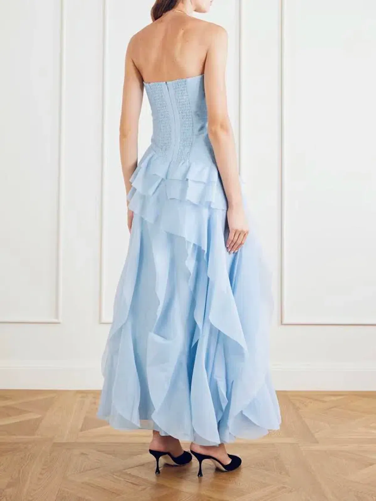 🩵 BRAND NEW Aje Canyon Gown in Cloud Blue - Size 14 Maxi Dress 🩵 - Image 3