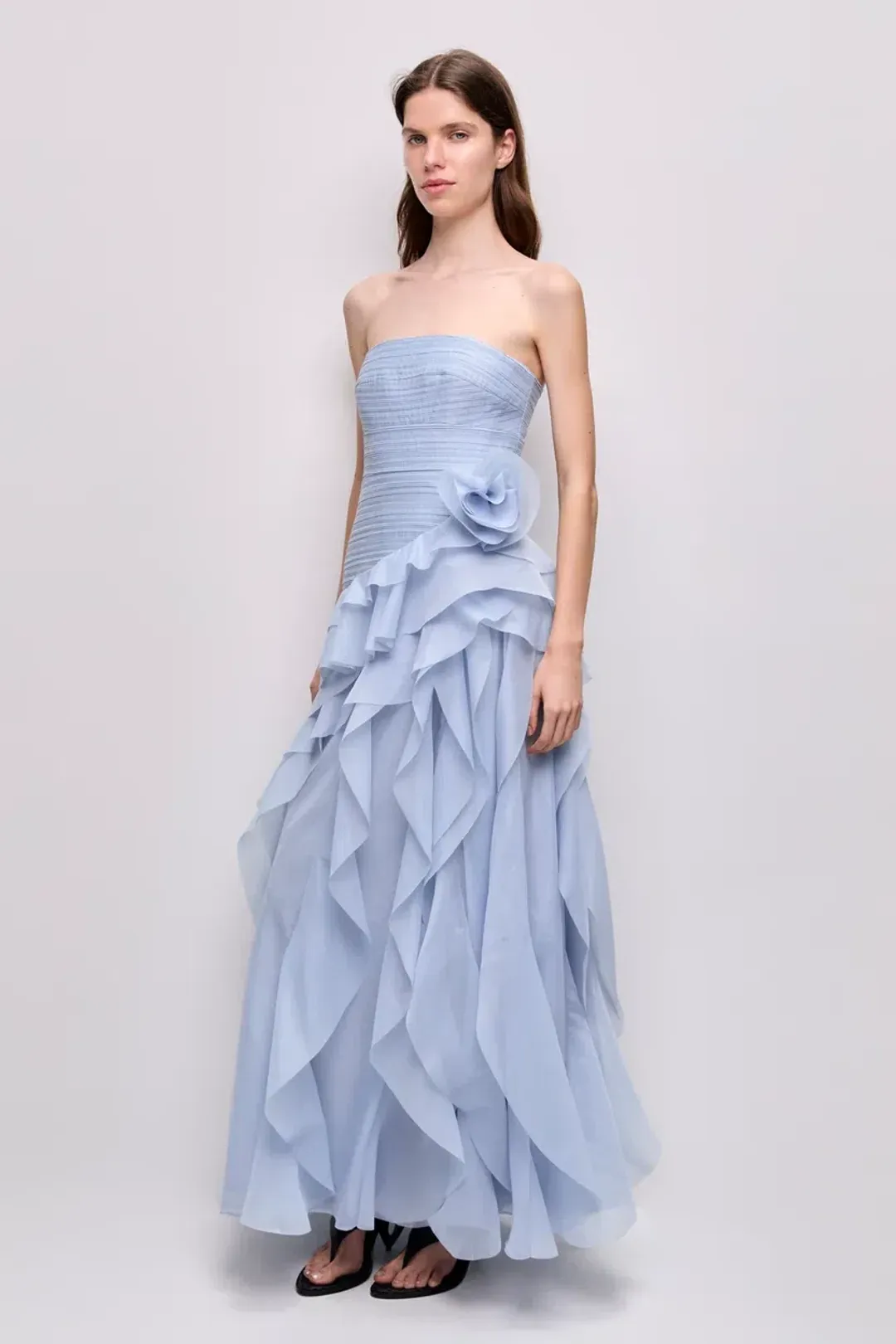 🩵 BRAND NEW Aje Canyon Gown in Cloud Blue - Size 14 Maxi Dress 🩵 for rent on The Volte - main image
