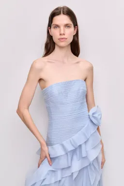 🩵 BRAND NEW Aje Canyon Gown in Cloud Blue - Size 14 Maxi Dress 🩵 for rent on The Volte - image 12