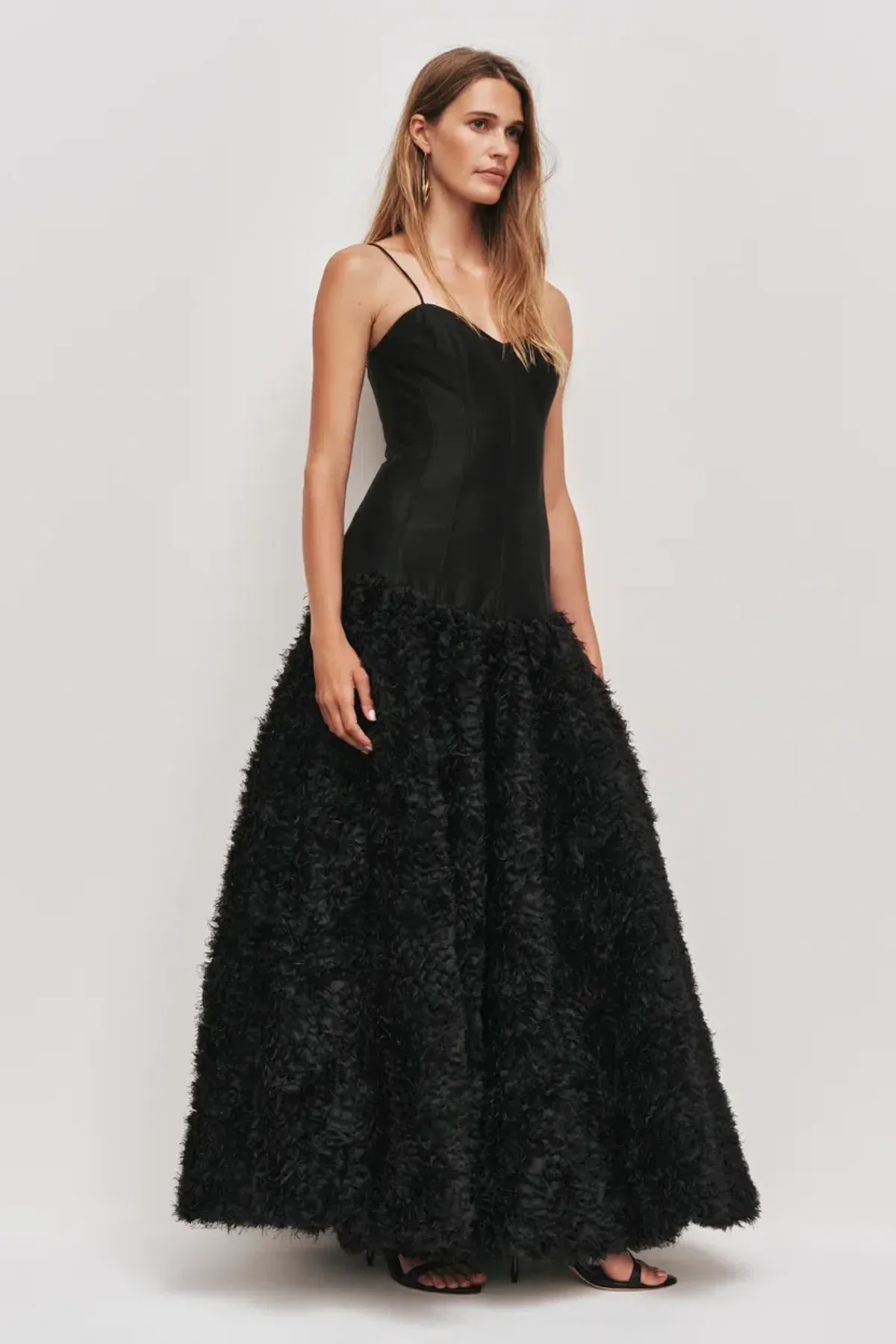 BRAND NEW 🖤 AJE Colette Maxi Dress – Black – Size AU 8 🖤 Formal Evening Gown - Image 4
