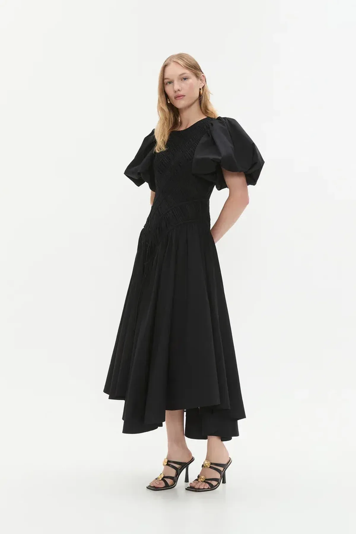 🖤 AJE Wisteria Midi Dress – Black – Size AU 6 🖤 - Image 7