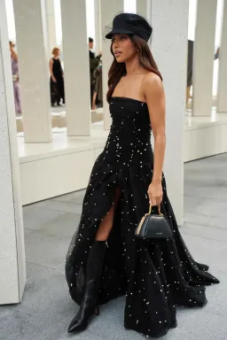 Aje Juniper Gown Black Size 12 for rent on The Volte - image 4