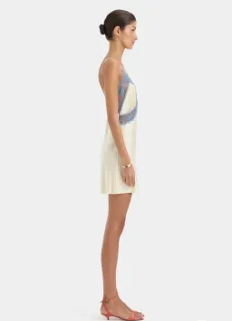 Sir the Label - Aries Slip Mini Dress in Butter for rent on The Volte - image 3