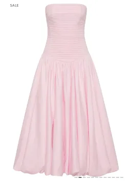 Aje Violette Bubble Midi Dress for rent on The Volte - image 3