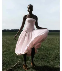 Aje Violette Bubble Midi Dress for rent on The Volte - image 1