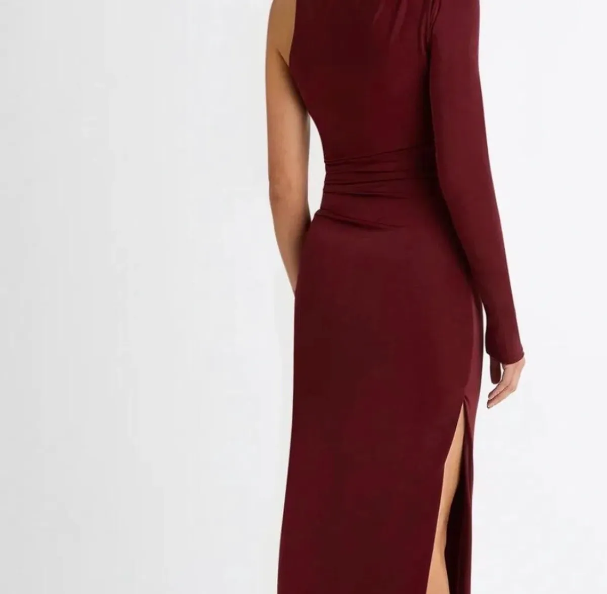 Sheike Eternal Maxi Dress in burgundy size 18 - Image 5