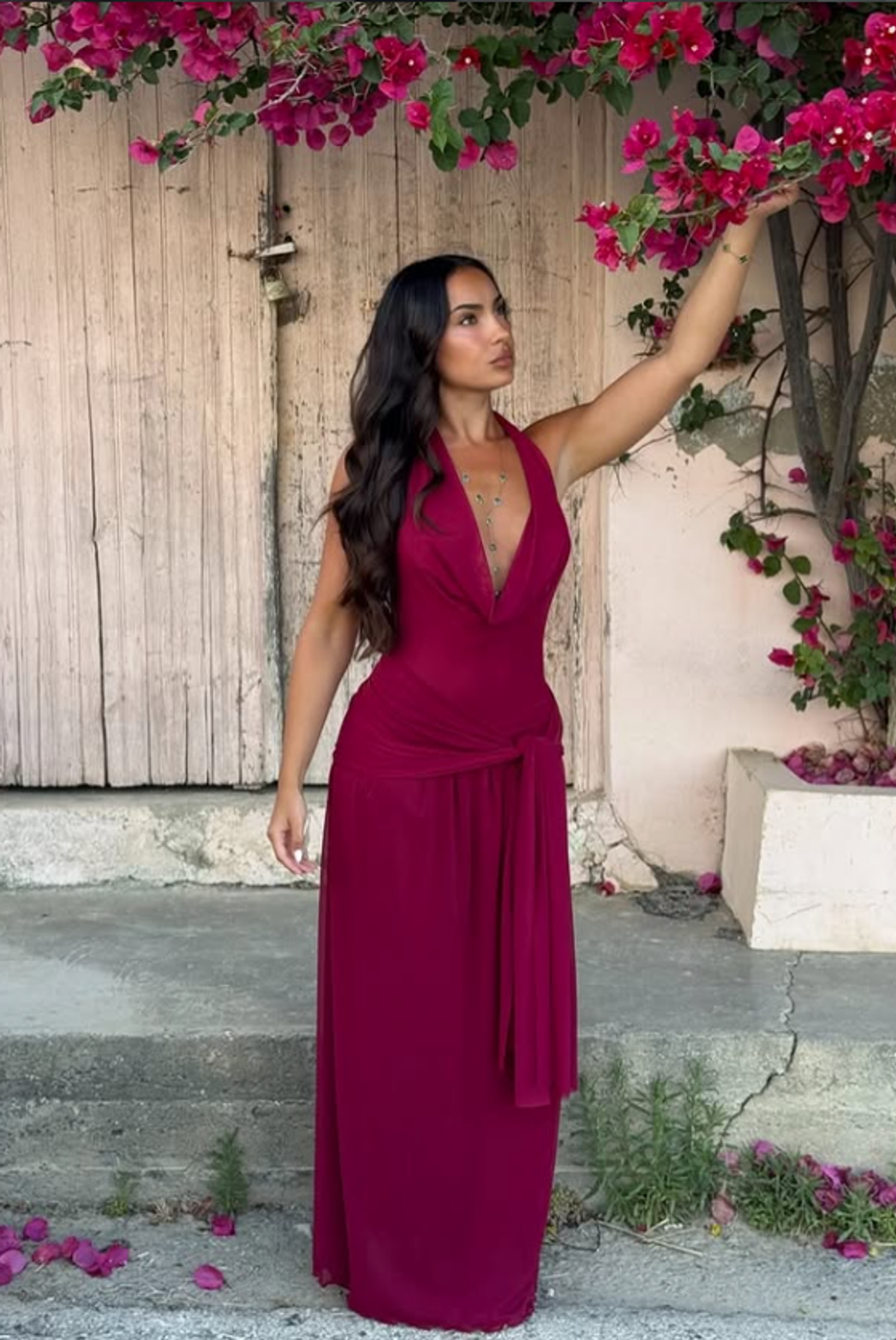 LULU SOUZA Yosei Maxi dress in Red Size XS - Image 1