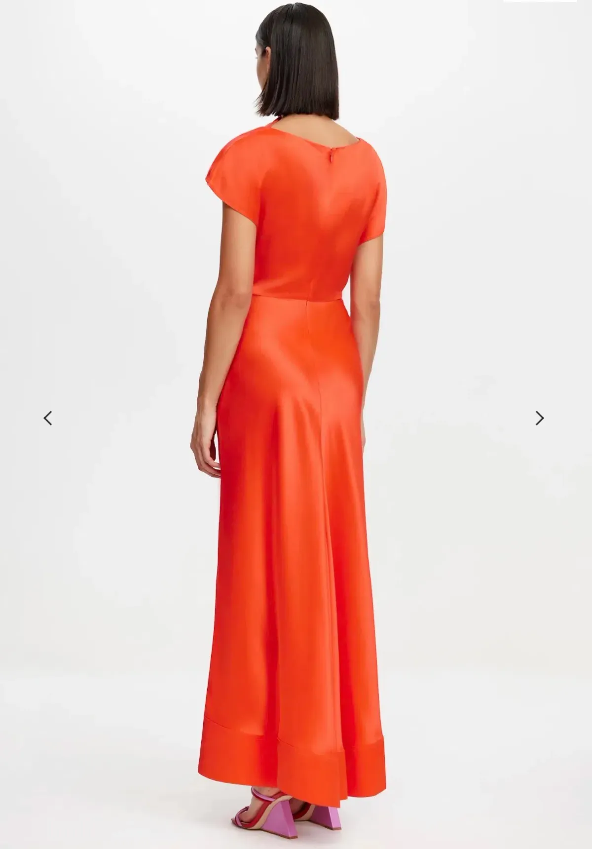 Acler Glatton Maxi Dress Rosso size 12 - Image 3