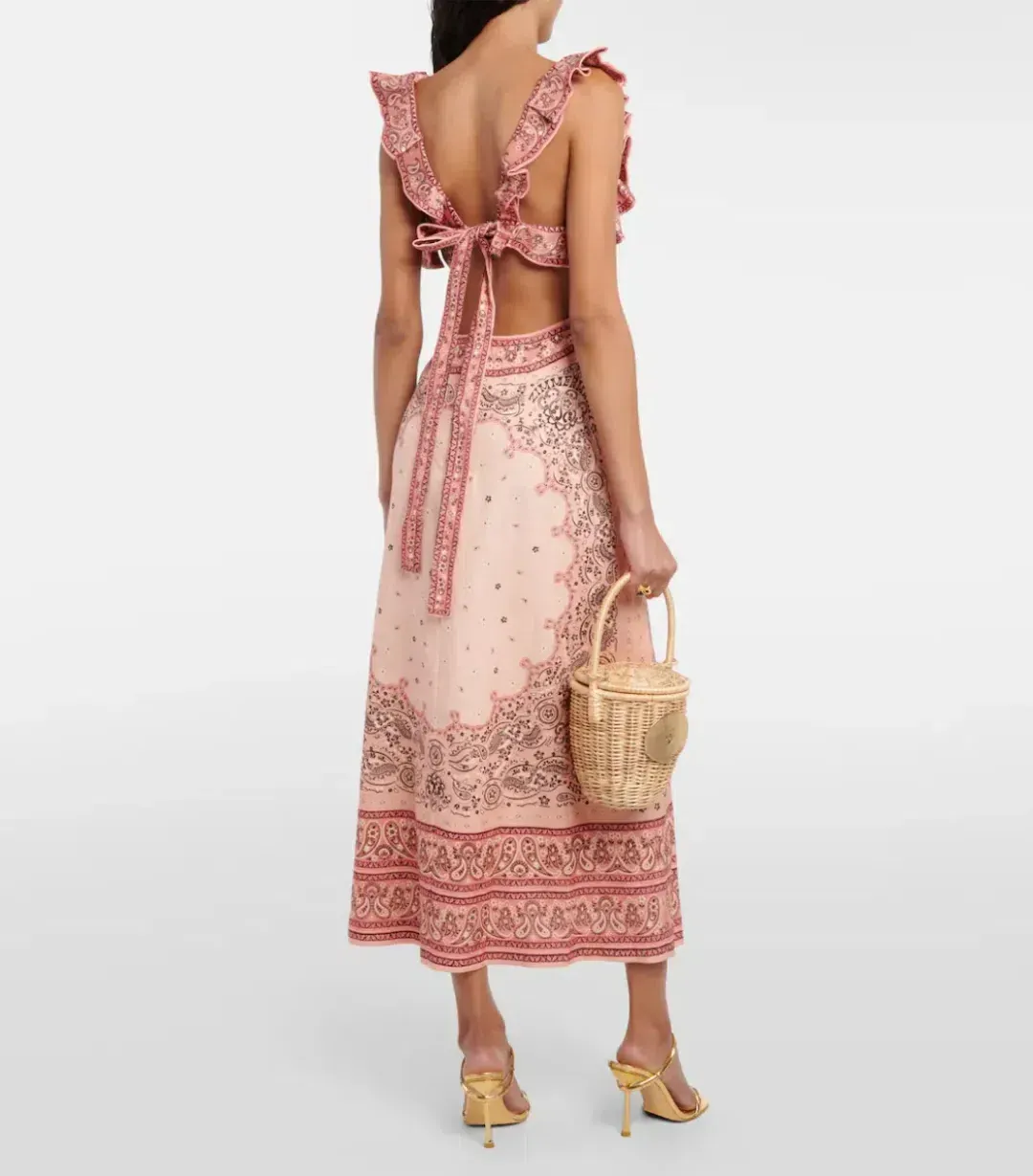 Zimmermann Matchmaker Frill Midi size 2 for rent on The Volte - main image