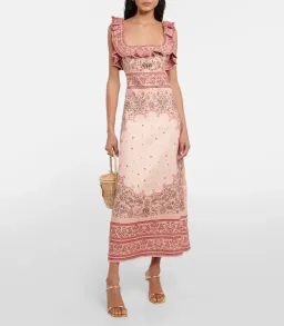 Zimmermann Matchmaker Frill Midi size 2 for rent on The Volte - image 1