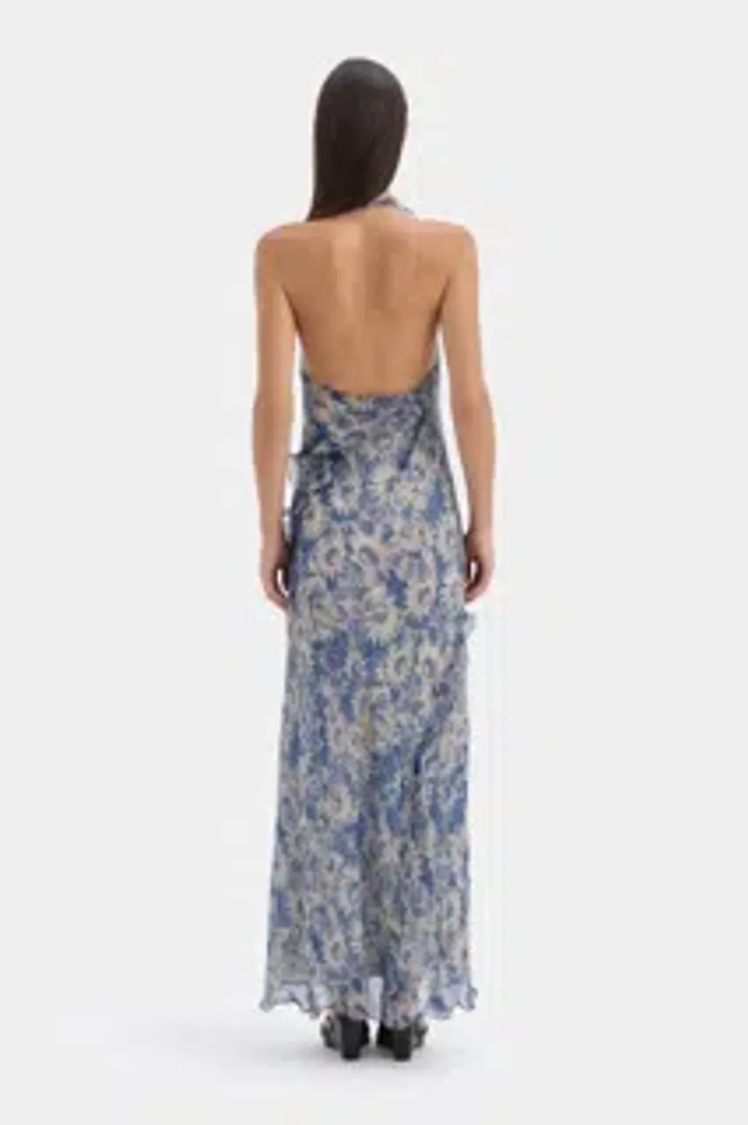 Sir Lilia Halter Maxi Dress for rent on The Volte - main image