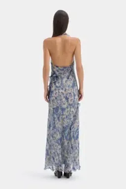Sir Lilia Halter Maxi Dress for rent on The Volte - image 4