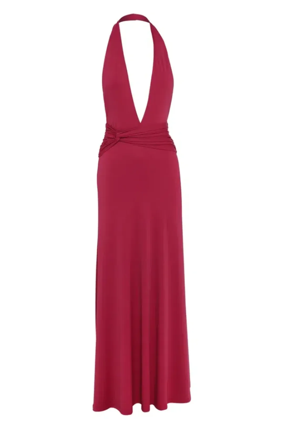 Sasha Therese Antoinette Maxi Dress Berry Size AU 8/S for rent on The Volte - main image