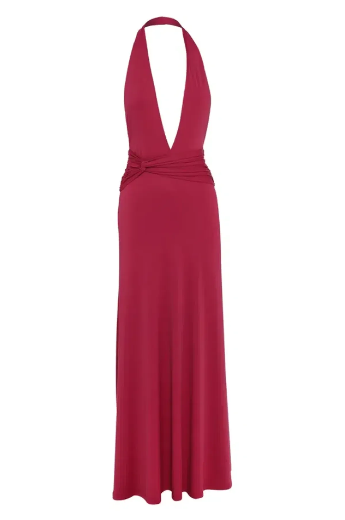 Sasha Therese Antoinette Maxi Dress Berry Size AU 8/S - Image 5