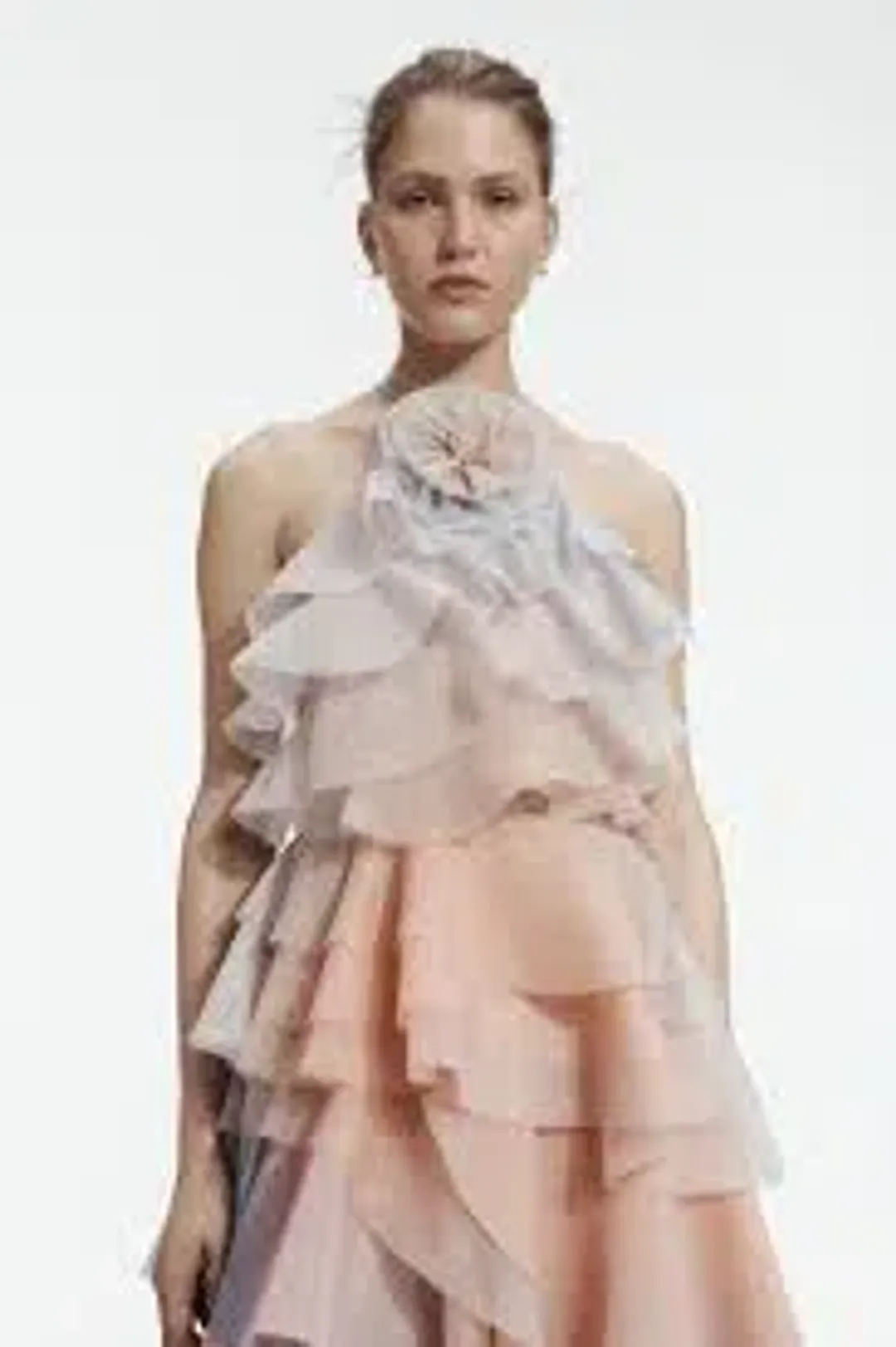 Aje Villa Gown in Ombré size 8 for rent on The Volte - main image
