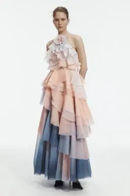 Aje Villa Gown in Ombré size 8 for rent on The Volte - image 4