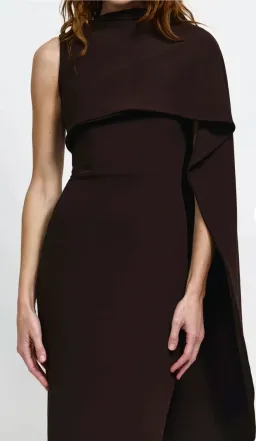 Effie Kats Romi Dress - Coffee for rent on The Volte - image 3
