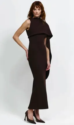 Effie Kats Romi Dress - Coffee for rent on The Volte - image 5