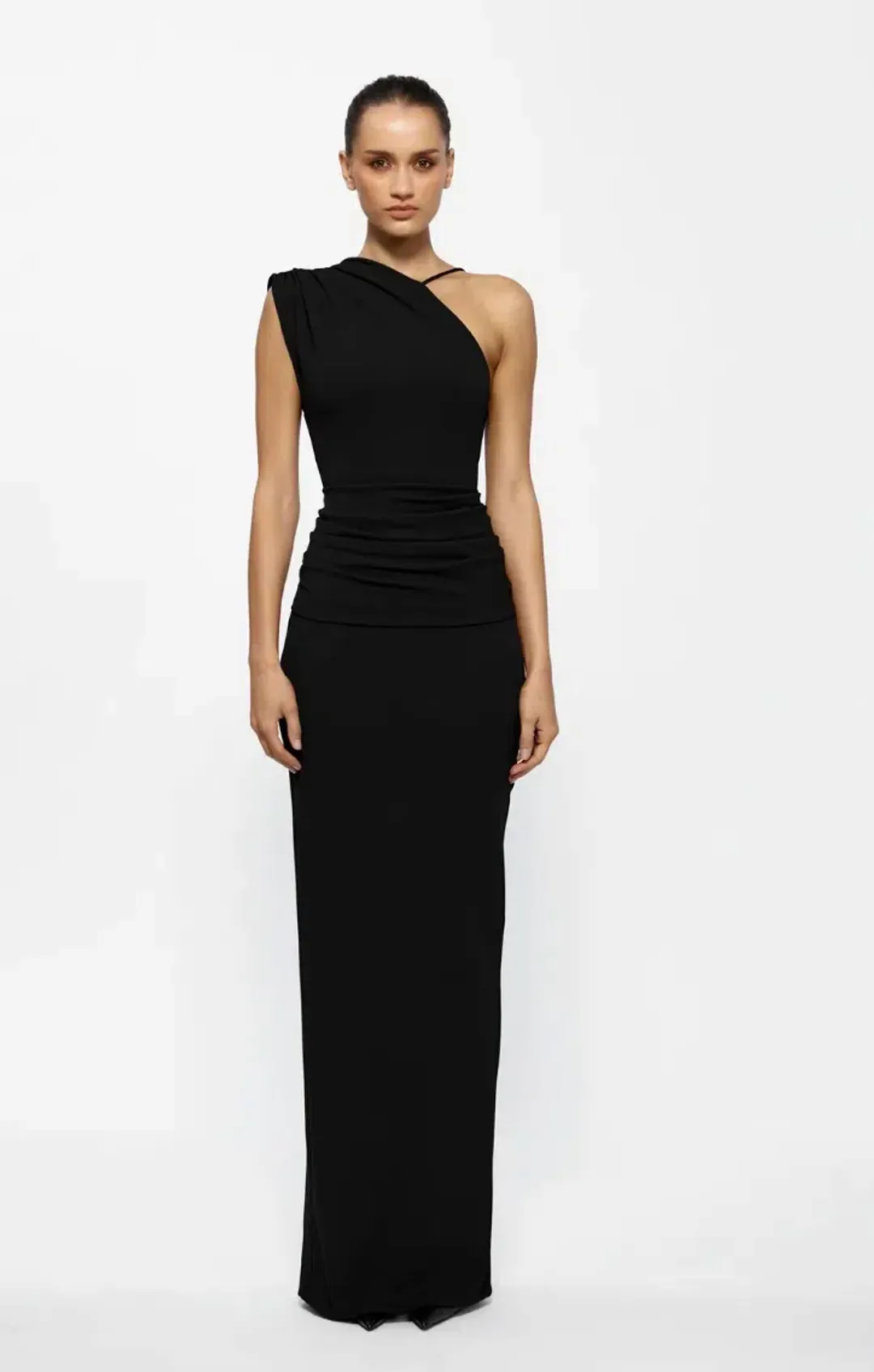 Effie Kats Greer Gown - Black - size medium for rent on The Volte - main image