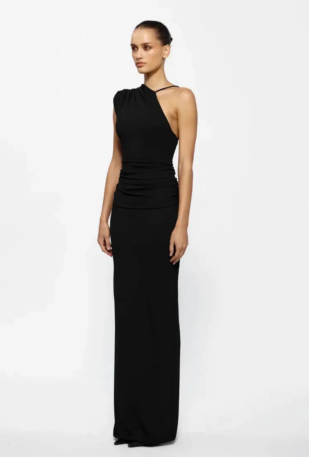 Effie Kats Greer Gown - Black - size medium for rent on The Volte - main image