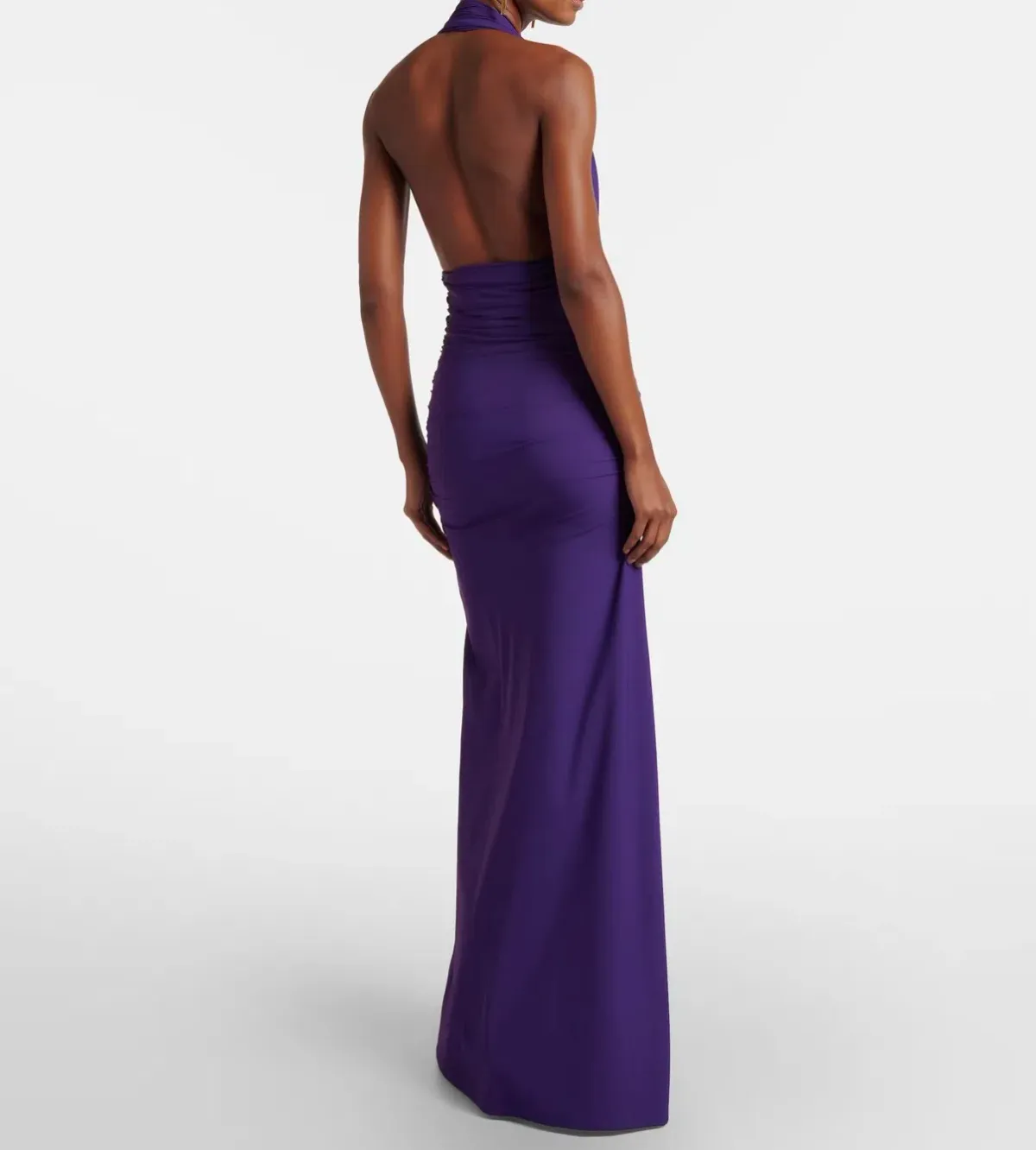 Christopher Esber Halterneck open-back maxi dress Size 12 - Image 2