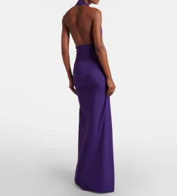 Christopher Esber Halterneck open-back maxi dress Size 12 for rent on The Volte - image 2