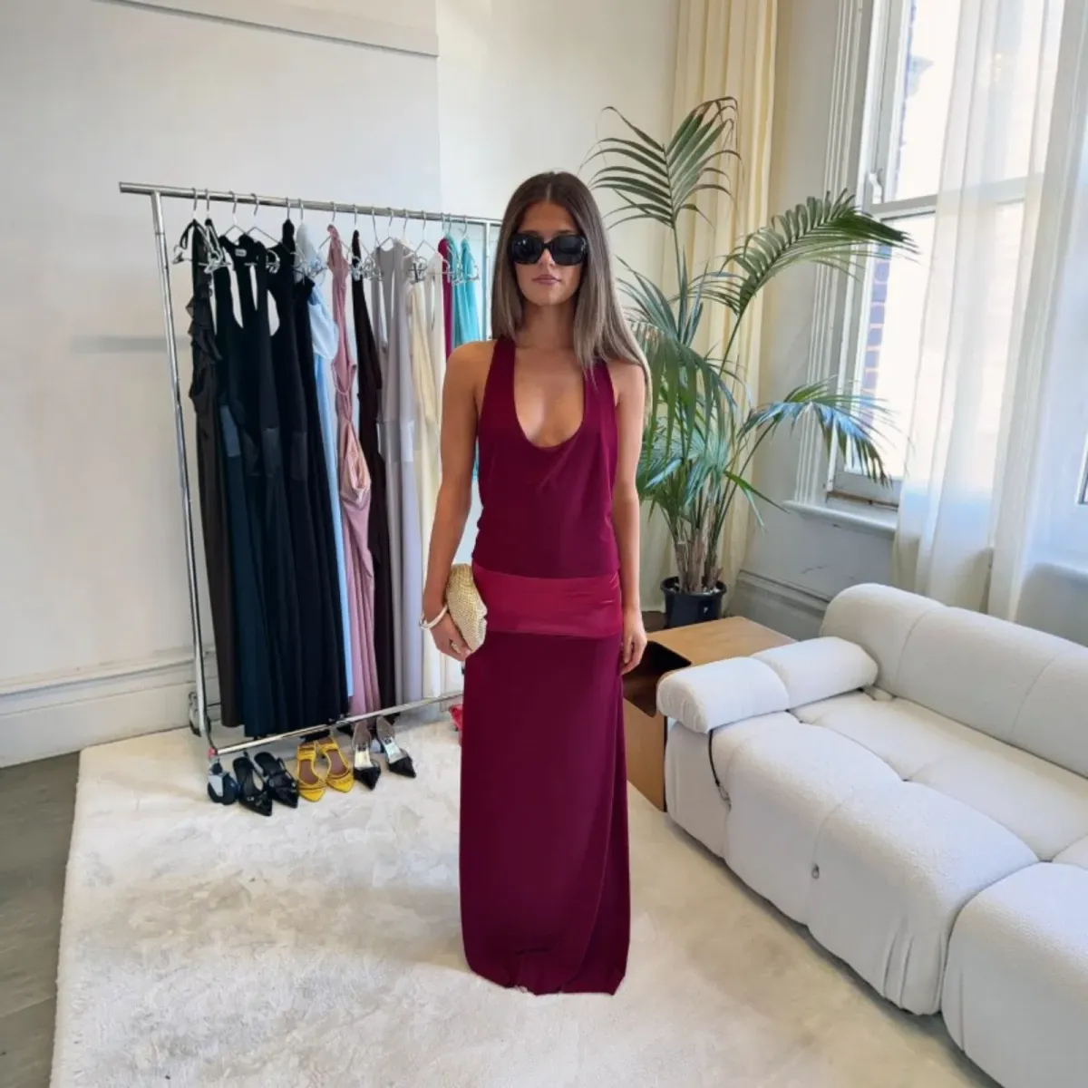 La Marie Serena Ruby Dress Size XS/S - Image 1