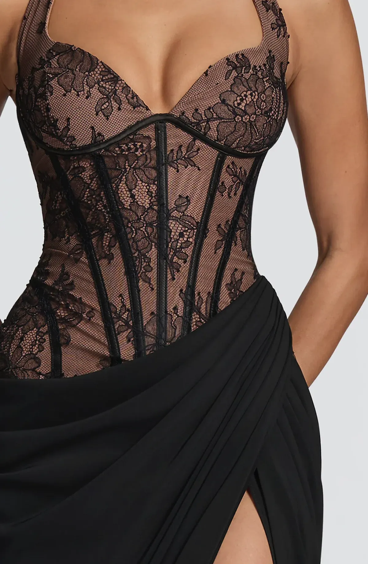 Babyboo Bonita Maxi Dress - Black - Image 2