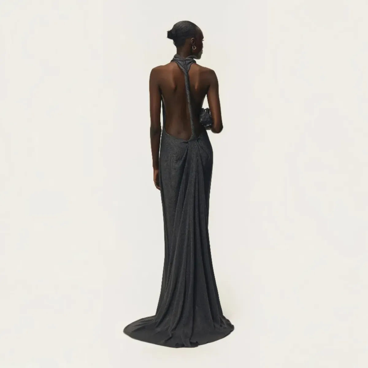 Arcina Ori Romy Dress In Chrome Size Small - Image 2