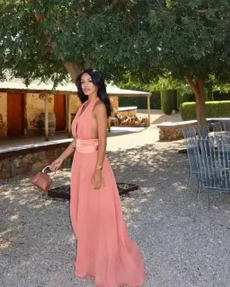 Arcina Ori Serena Dress Coral Size S / AU 8 for rent on The Volte - image 4